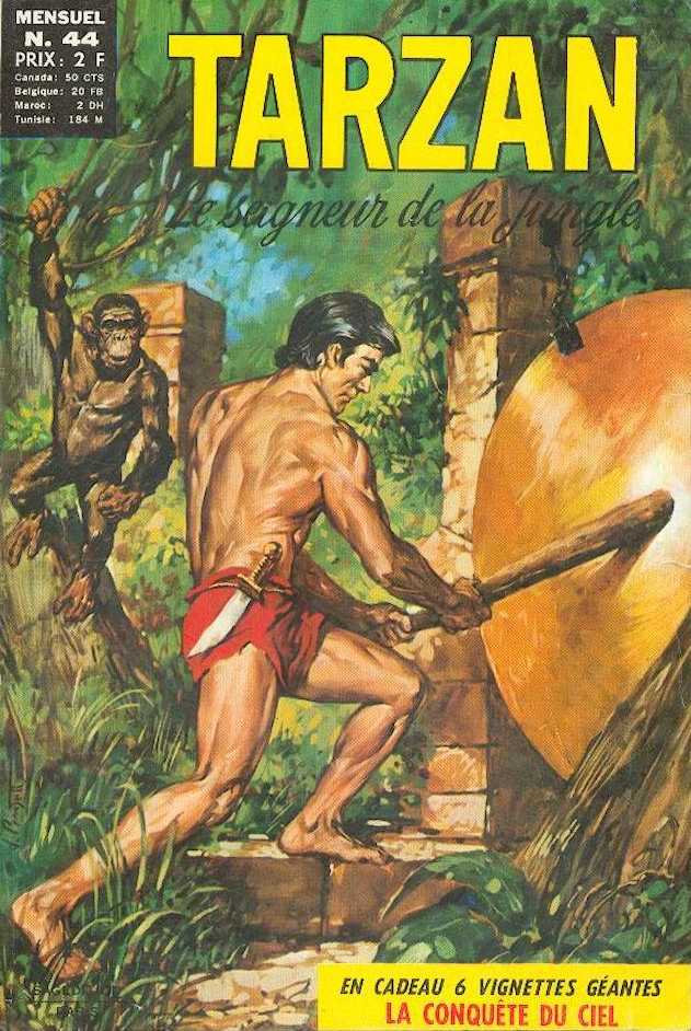 Scan de la Couverture Tarzan Vedettes Tv n 44